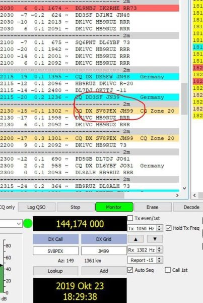 2m Sporadic-E SV8PEX