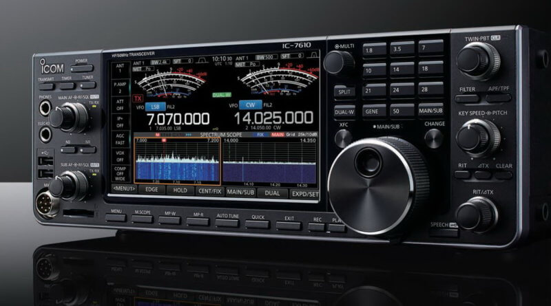 Icom IC-7610 Vorderseite front